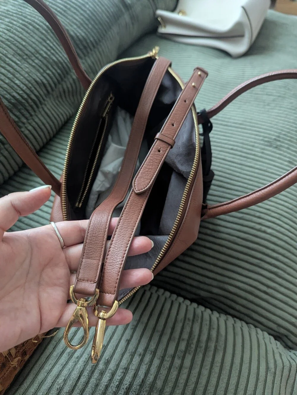Cuyana brown top